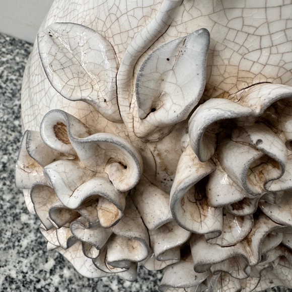 Luxury Bloom 12 1/4" Tall Ceramic Vase - Picture 10 of 13